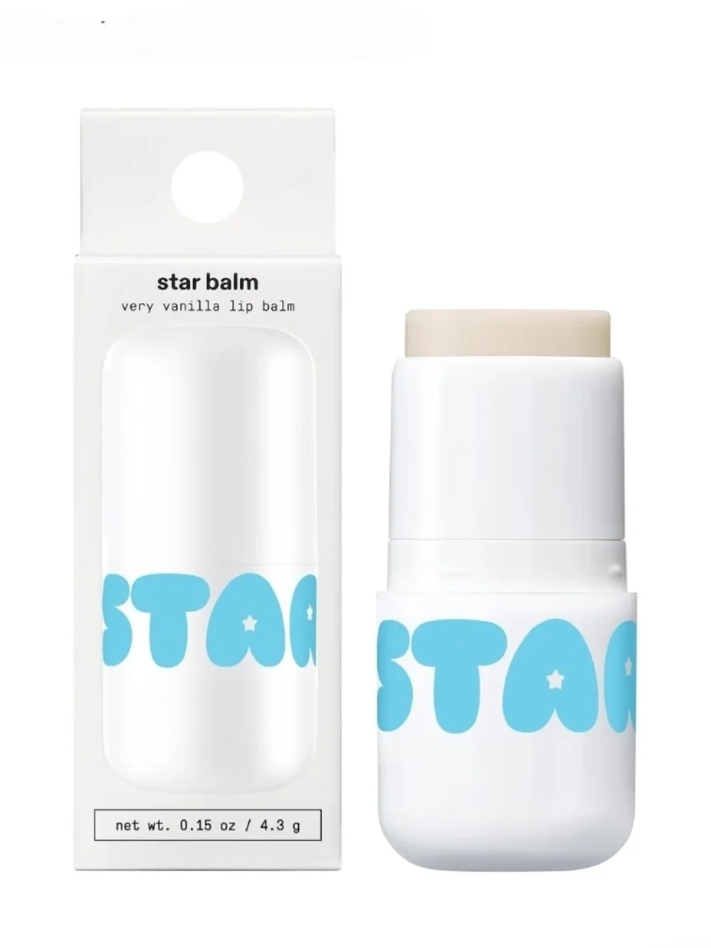 Star Balm Very Vanilla Lip Balm - 0.15oz BNIB